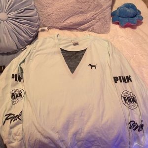 Pink long sleeve shirt